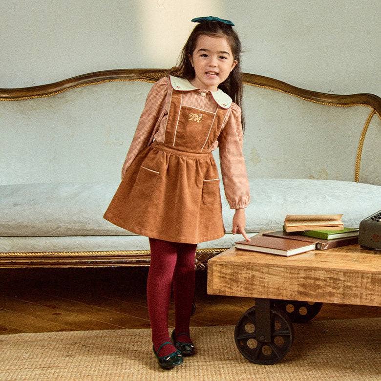 ToTo Heros - Wholesale Skirt - Kids - Paige Skirt With Suspenders1