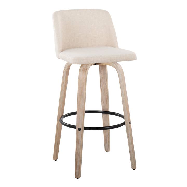 LumiSource and Grandview Gallery - Wholesale Stool - Toriano 26" Fixed Height Counter Stool Q - Set of 269