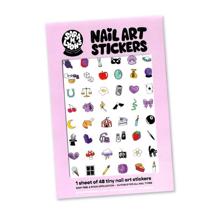 Sara M. Lyons - Wholesale Nail Art/Decal - Magic Manicure Nail Art Stickers0