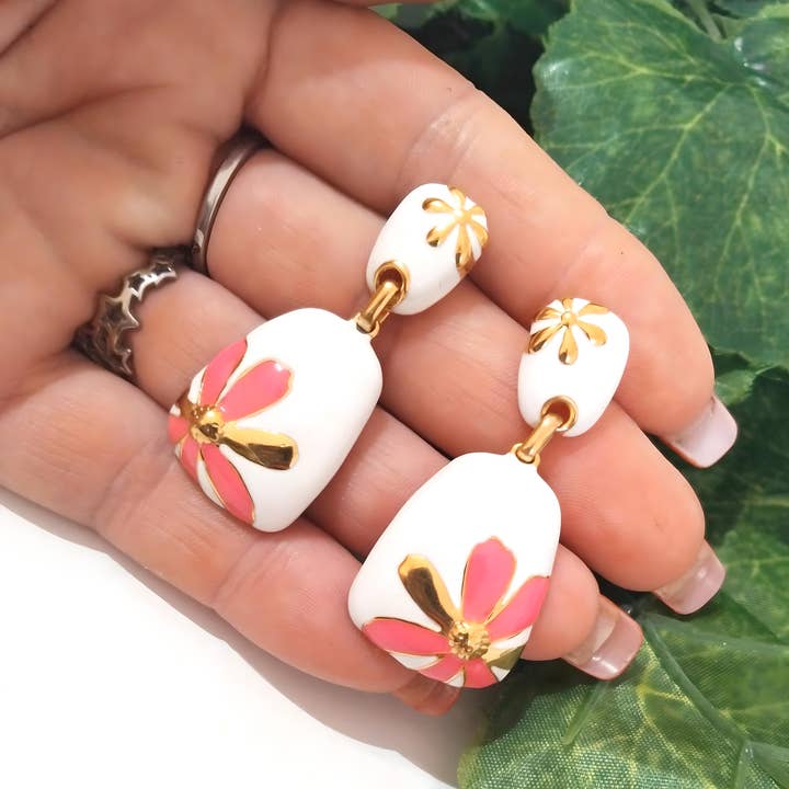 Wild & Free - Wholesale Dangle Earrings - Pendientes de flores bohemias0