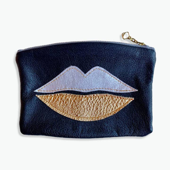 Estuche labios oro/plata para venta al por mayor de Love Mert