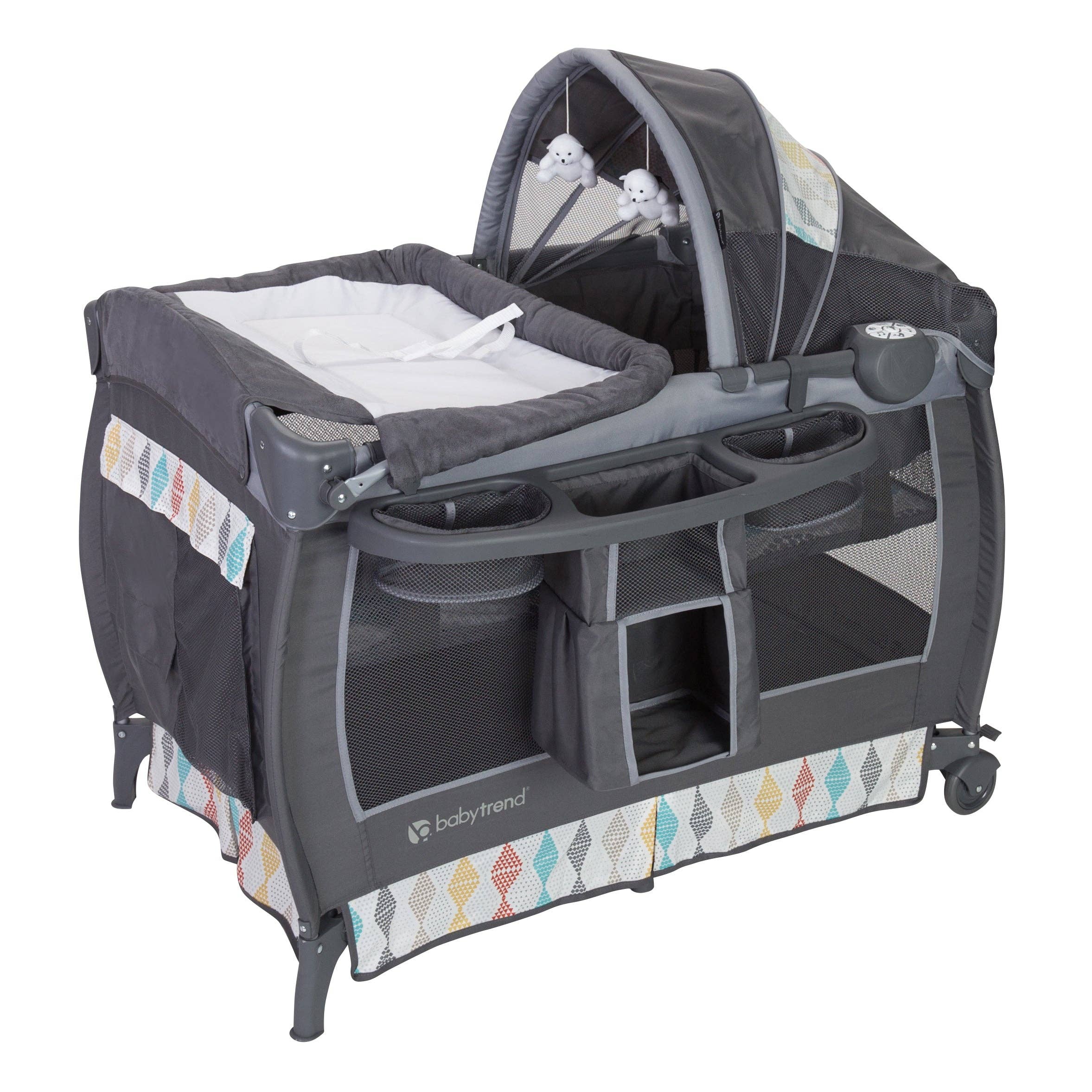 Baby Trend - Wholesale Bassinet - Baby - Deluxe II Nursery Center Playard21