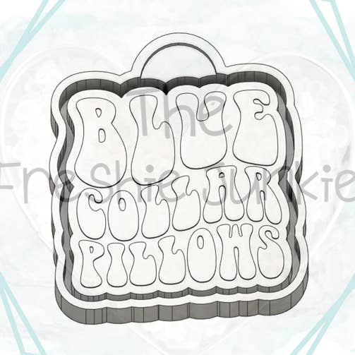 *NOUVEAUTÉ* Moule Freshie Blue Collar Pillows pour la vente par The Freshie Junkie, LLC