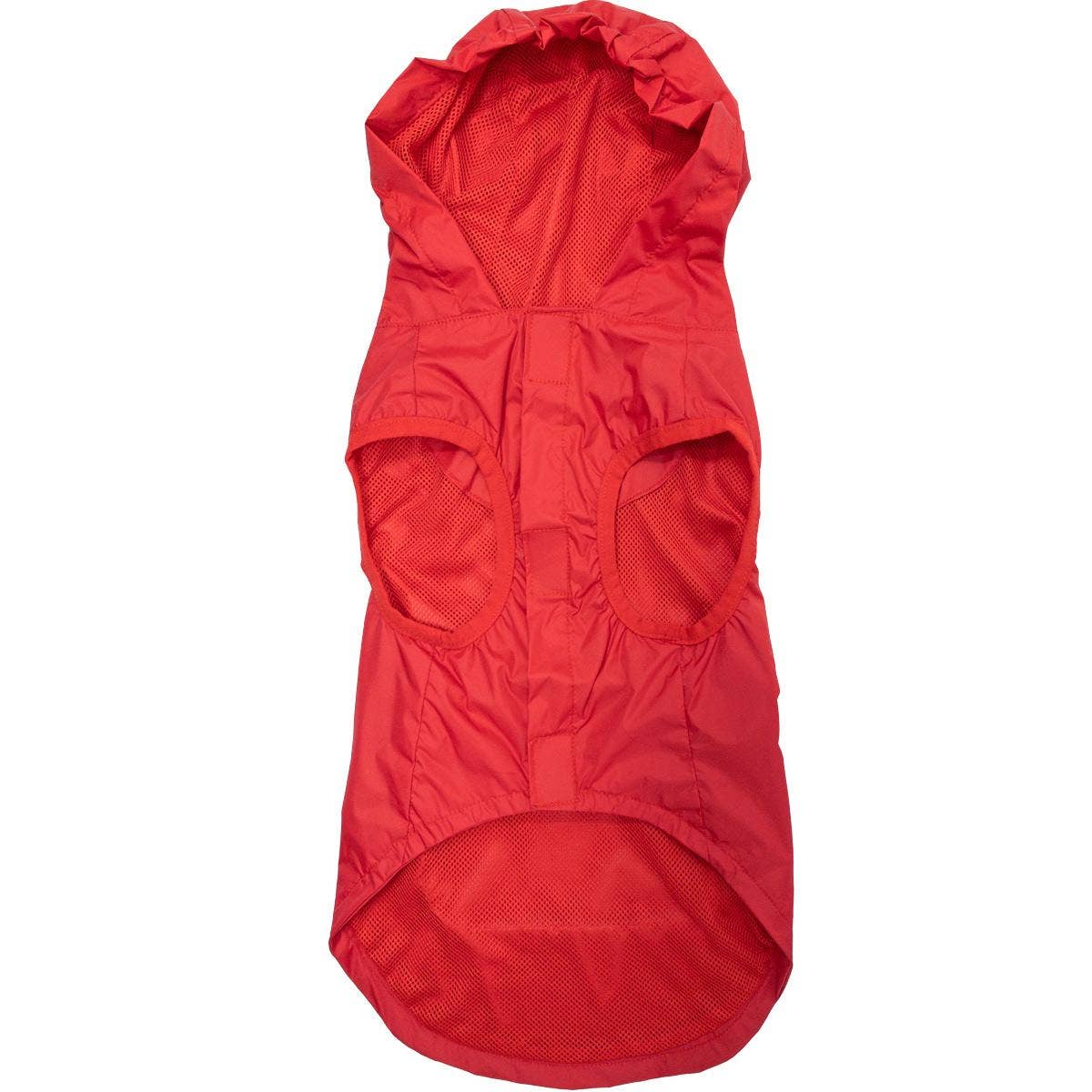 Doggie Design - Wholesale Pet Raincoat - Dog - Packable Raincoat - Red1