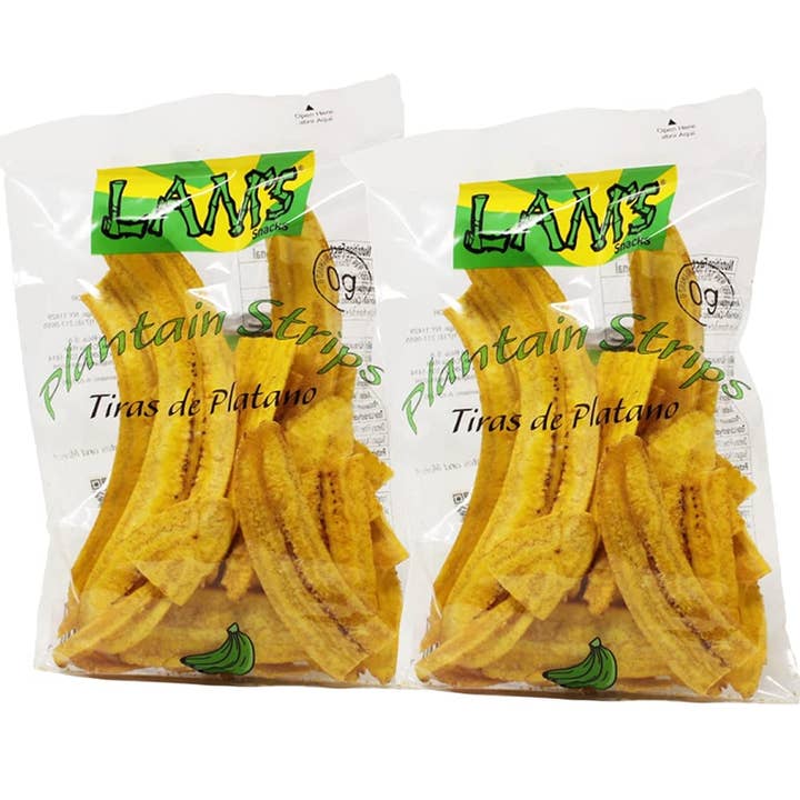 Long Island Candy Factory - Vendita all'ingrosso Patatine - Strisce di Platano Lams Confezione da 2,5 Oz