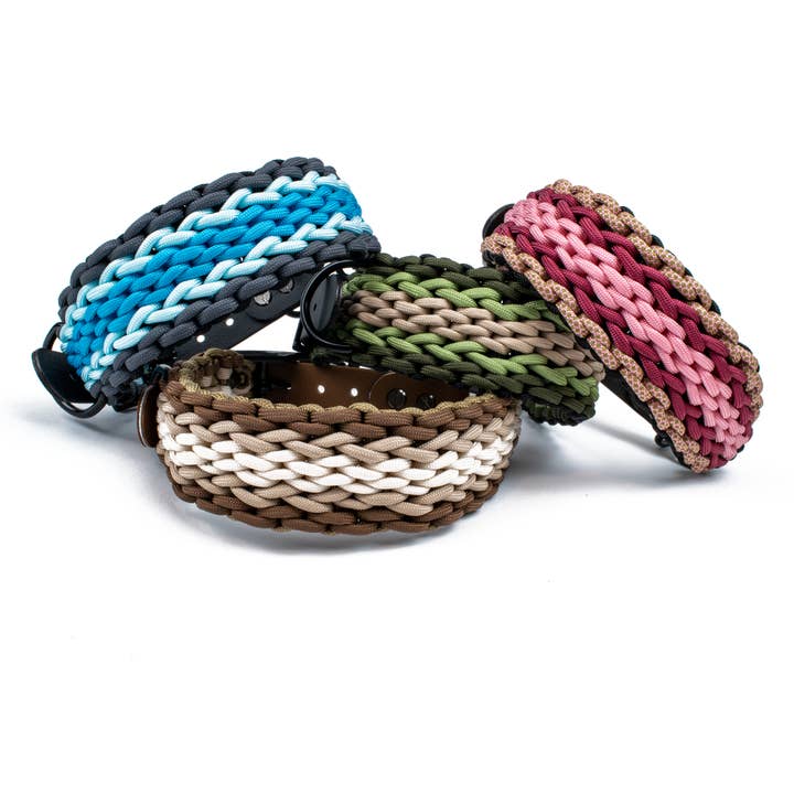 Tierluxe - Wholesale Pet Collar - Dog - Dog Collar Animal Luxury Natural Handmade Paracord2