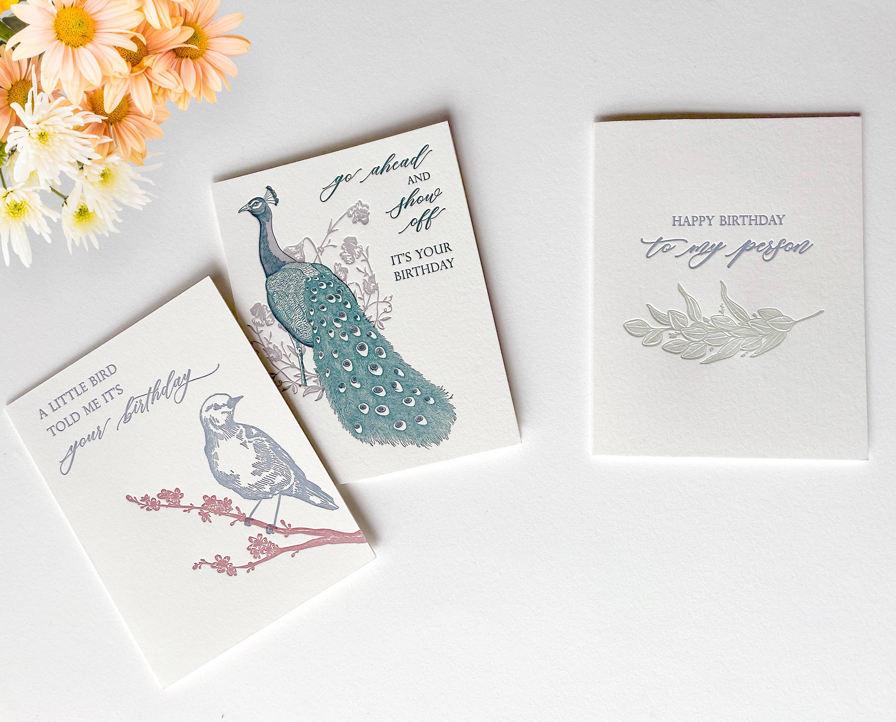 Rust Belt Love Paperie - Wholesale Birthday Card - Go Ahead, Show Off It's Your Birthday Letterpress Card1