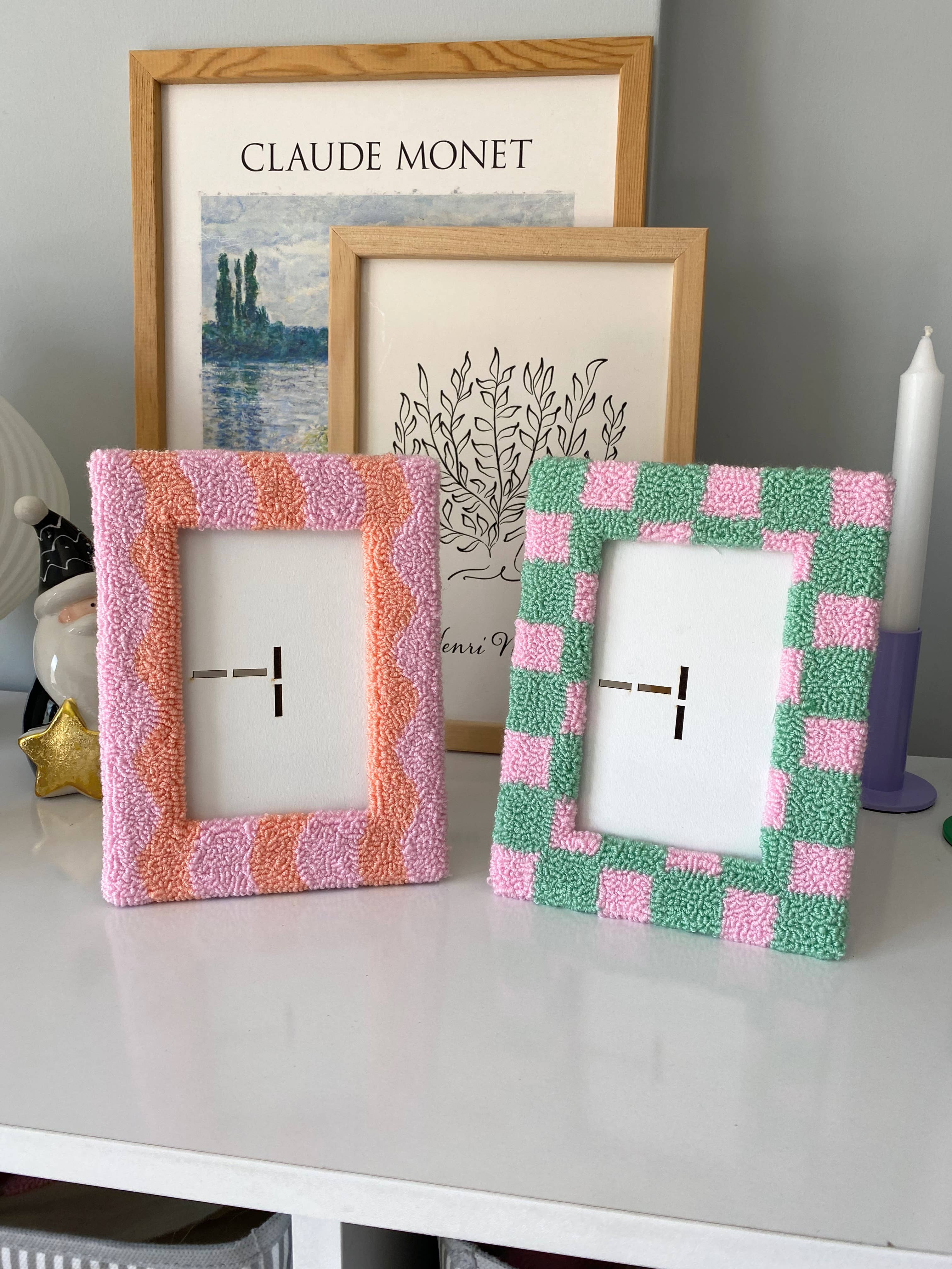 Mudita Rug Studio – Engroshandel Billedramme – Punch Needle Billedrammer – 3 Håndlavede Farverige Designs10