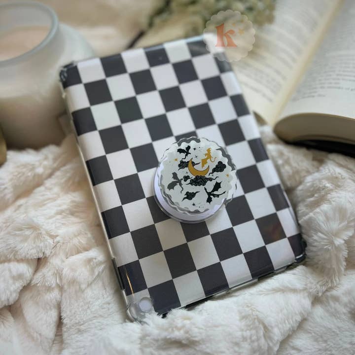 Dragons Kindle Grip stand, Kobo grip, Fantasy book merch for wholesale by Kelle & Co.