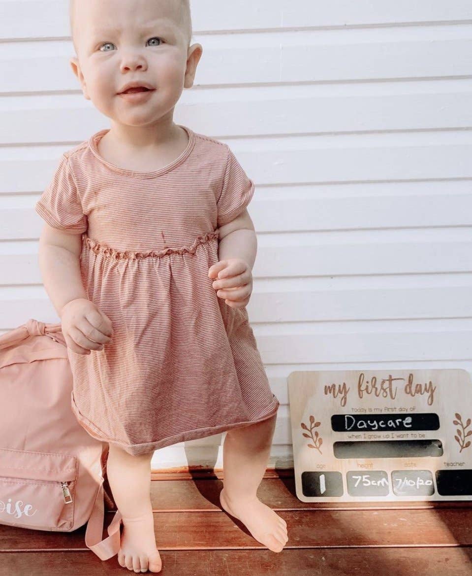 Timber Tinkers - Wholesale Milestone Art/Keepsake - Kids & Baby - First Day of School Board6