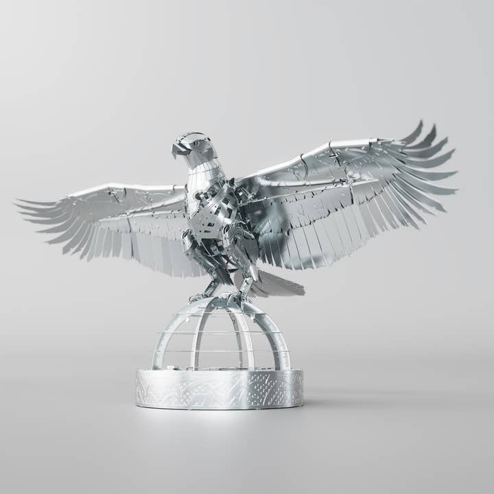 UNITY WINGS SILVER ARMOR for wholesale by METAL-TIME INC.