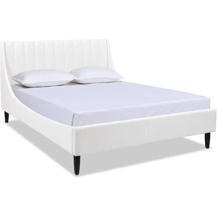 Jennifer Taylor Home - Wholesale Bed - Aspen Vertical Tufted Modern Headboard Platform Bed1