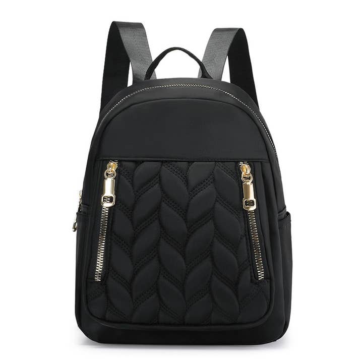 Diamond Quilted Nylon Backpack with Zipper Casual Travel Bag and other Purchase Wholesale quilted backpack. Free Returns & Net 60 Terms on Faire trending on Faire.