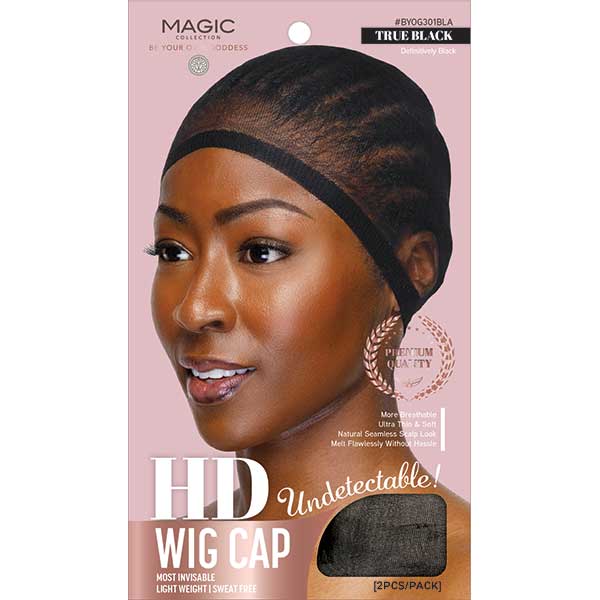Majestic Wholesale - Wholesale Wig/Hair Piece - MAGIC COLLECTION UNDETECTABLE HD WIG CAP 2PC ASSORT 1DZ3
