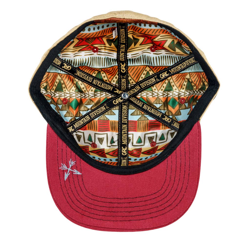 Mountain Division Cortez Tan Fitted Hat for wholesale on Faire1