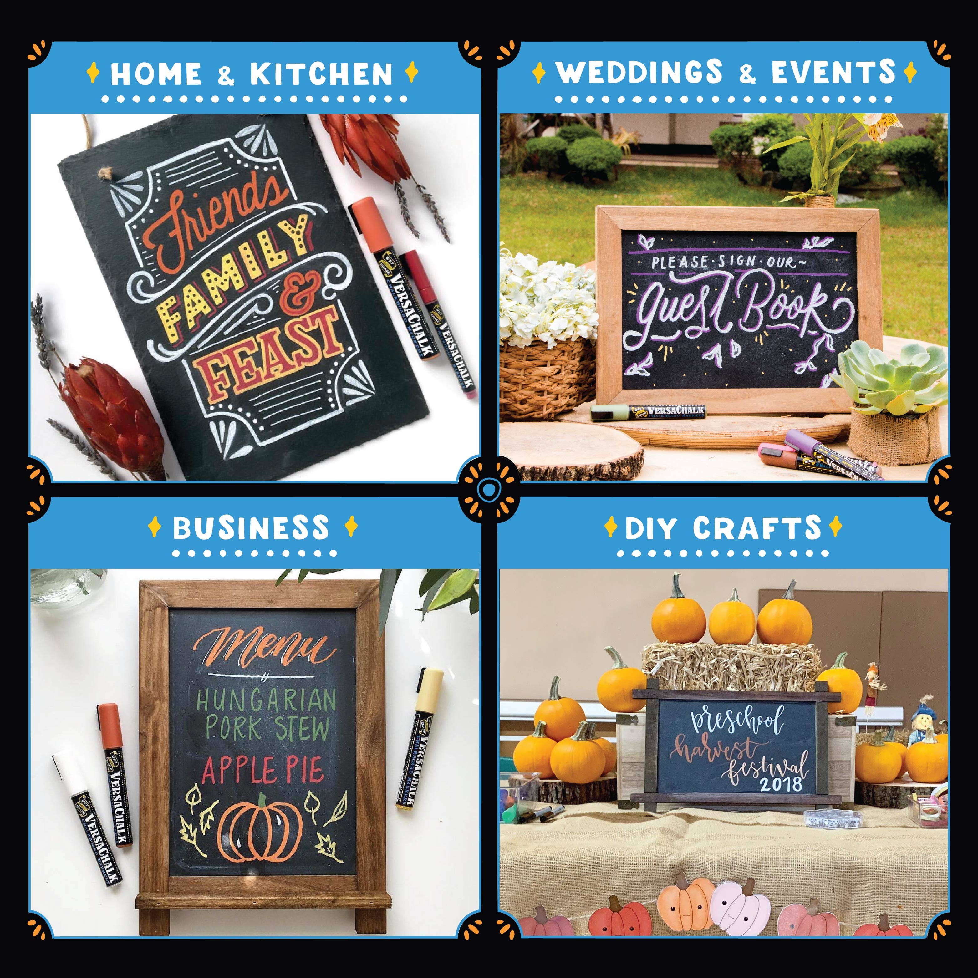 VersaChalk - Vendita all'ingrosso Pennarelli - Pennarelli classici a gesso liquido10