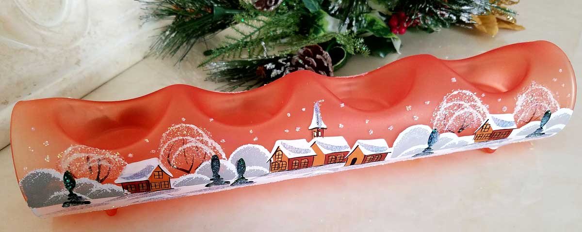 Glass by Iness - Wholesale Candle Holder - Quadruple Candle Holder1