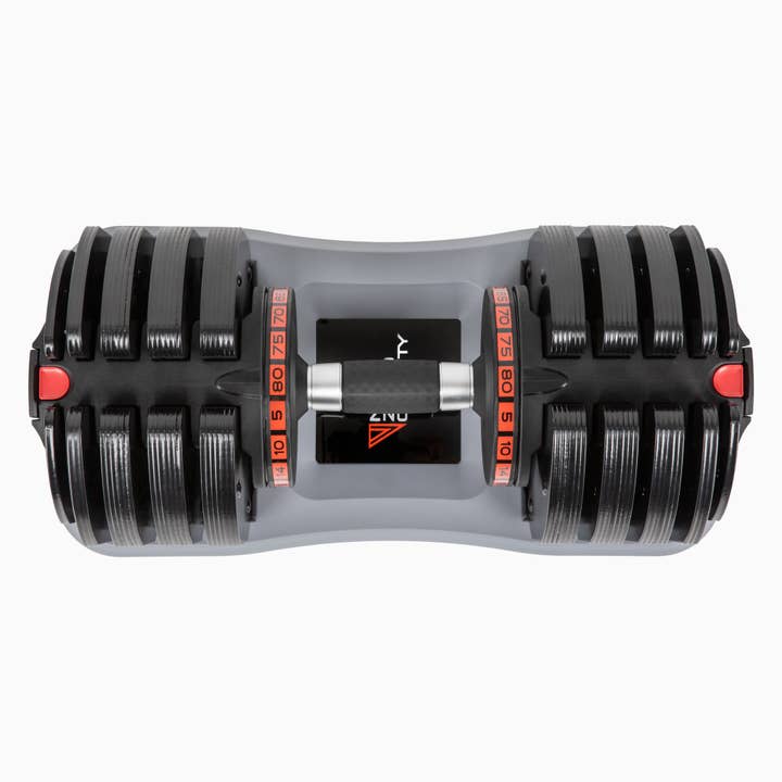 Nonzero Gravity - Wholesale Fitness Equipment - PowerDyne Adjustable 80lbs Dumbbell - Coal (Single)1