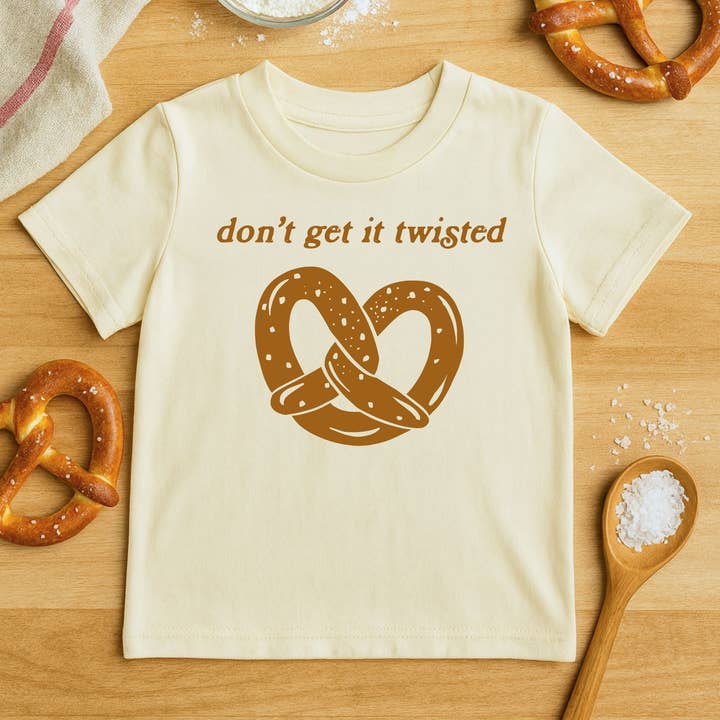 Kids Pretzel Tee, Pennsylvania, Philly Kids for wholesale by The Wishing Elephant