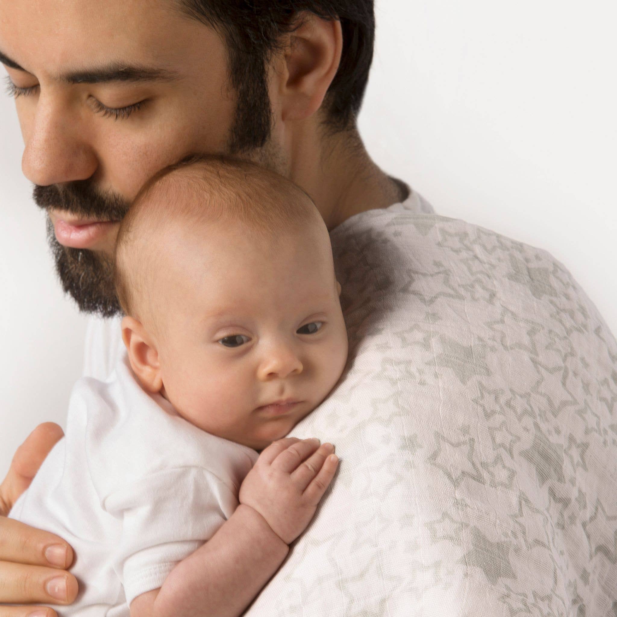 SwaddleDesigns - Venta al por mayor Mantita - Bebé - Manta para envolver de muselina con lunares franceses, algodón premium5