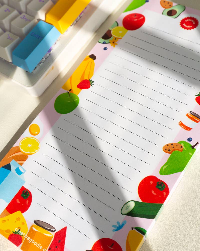Creative Goodie - Wholesale Notepad - Groceries list Notepad, Shopping, Recipe, Cooking, Meal prep6