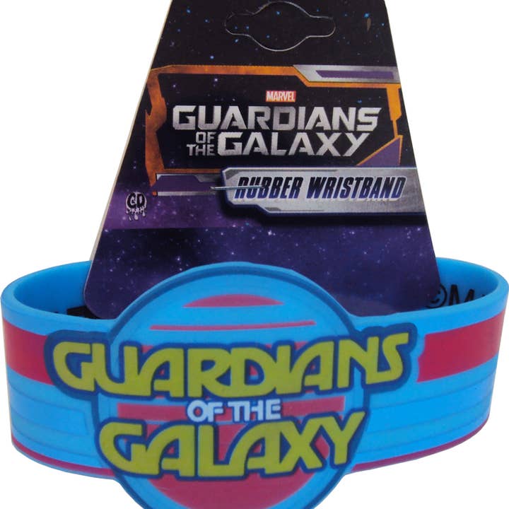 Wristband - Guardians Of The Galaxy - Neon Logo for wholesale by Square Deal Recordings & Supplies