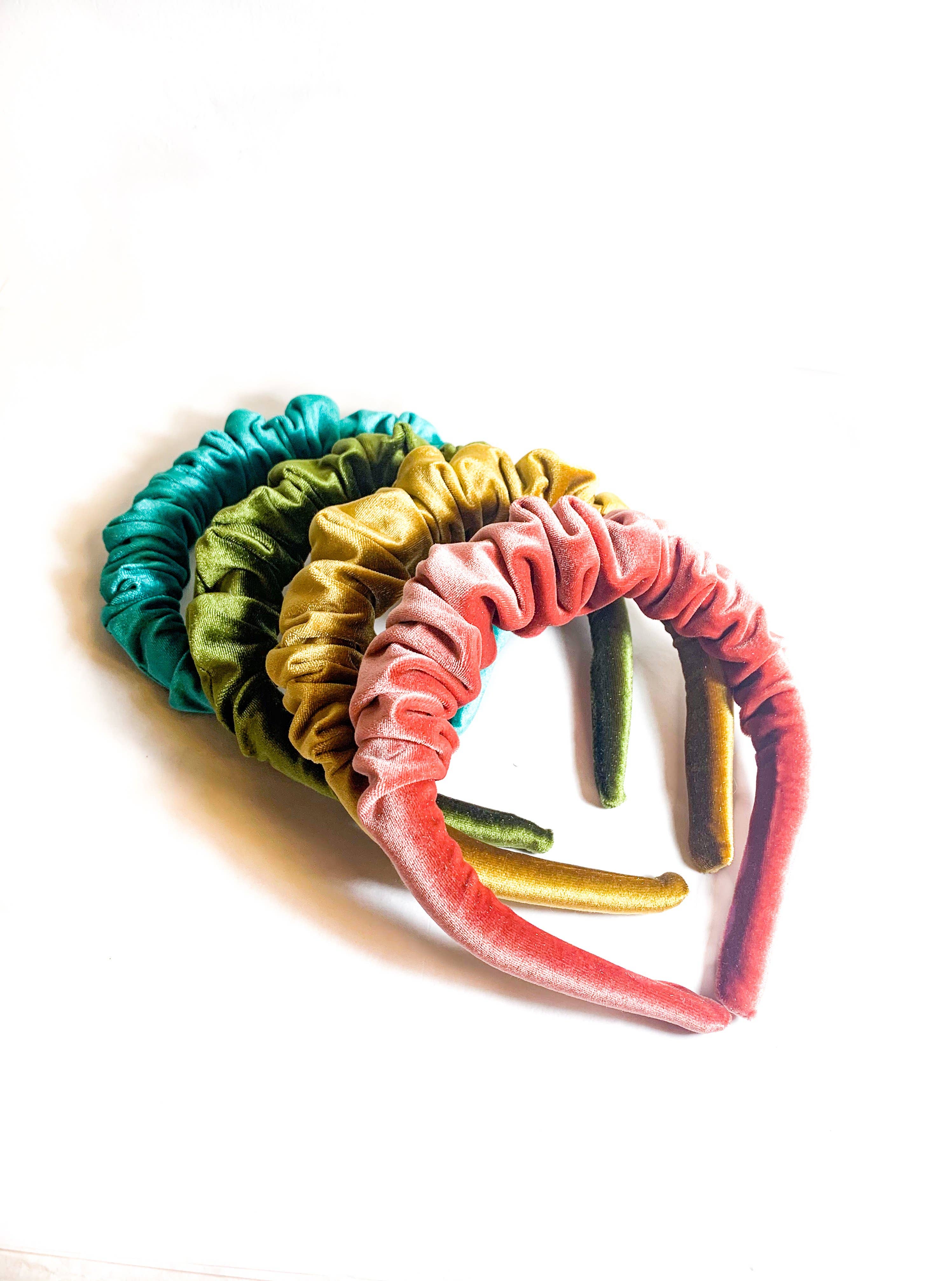 Iris Atelier - Venta al por mayor Cinta para el pelo - Mujer - Diadema de terciopelo con volantes