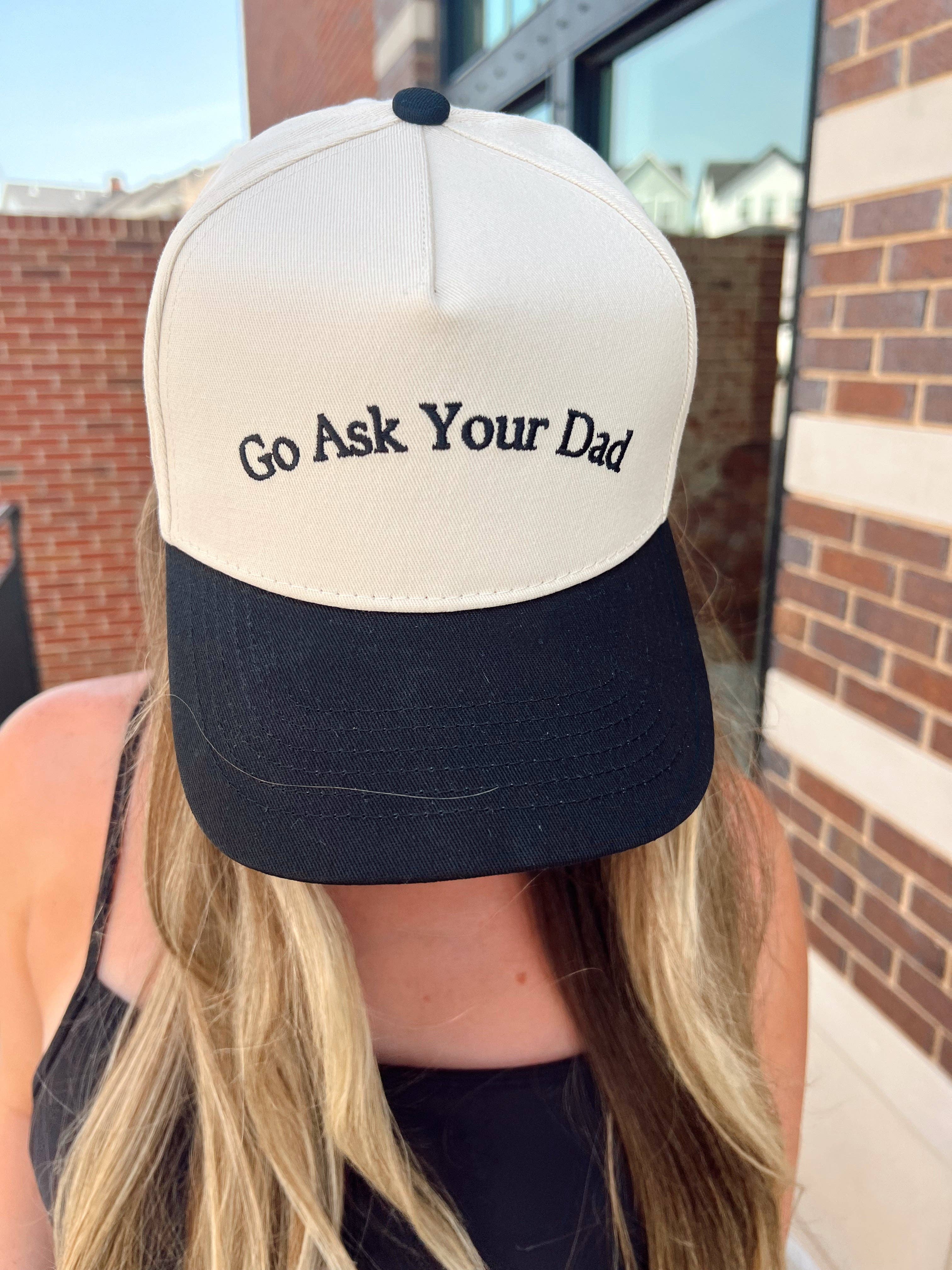 KENZKUSTOMZ - Wholesale Trucker Hat - Women's - Go Ask Your Dad. Vintage Trucker Hat2