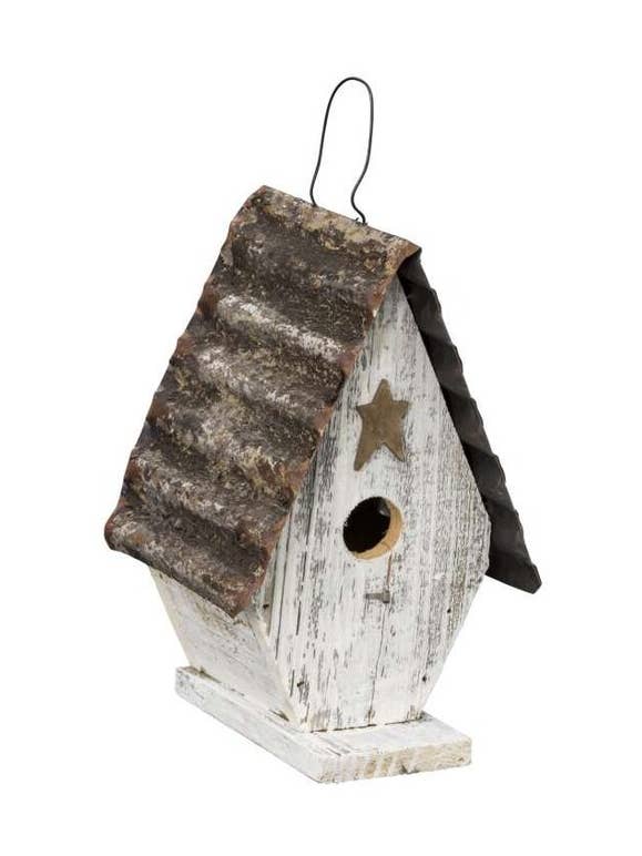 A-Frame Unique Birdhouse (SM20) for wholesale by Flying Heart Threads