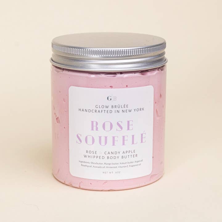 Rose Soufflé Body Butter for wholesale by Glow Brûlée