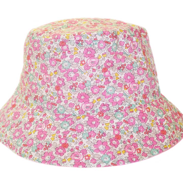 Gorro de pescador Liberty Betsy Ann de 52 cm - GGHT03 ROSA/VERDE para venta al por mayor de Goody Gumdrops