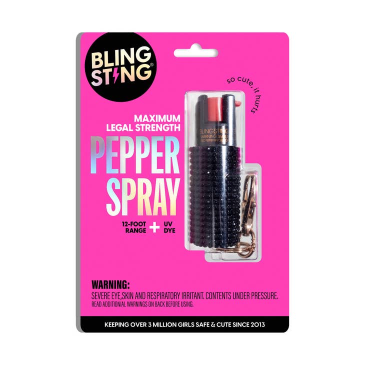 BLINGSTING - Wholesale Pepper Spray - Assorted Rhinestone Pepper Sprays | BS2 4PK2