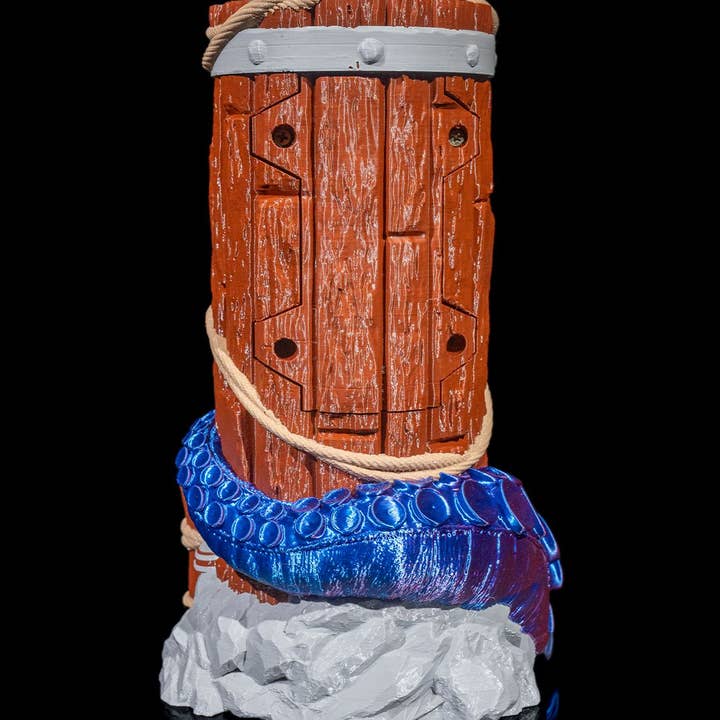 Clew Bay Leather & 3D Printing - Wholesale Beer/Wine Caddy - Buccaneer Drink Dispenser1