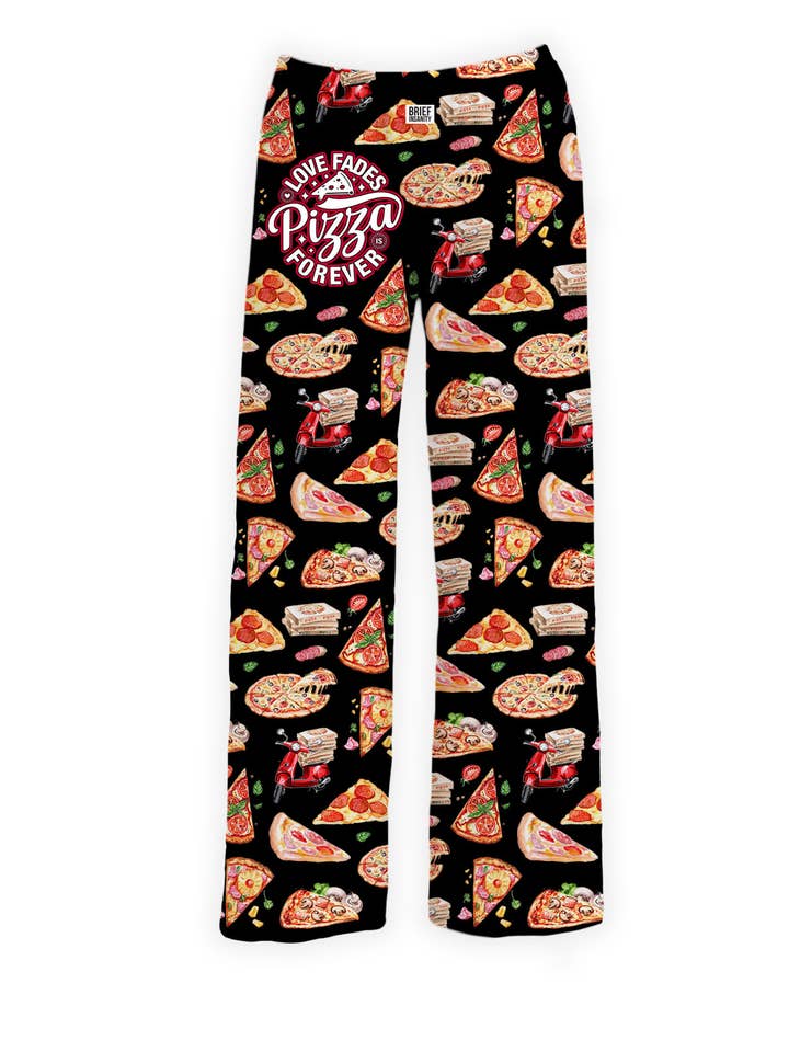 BRIEF INSANITY - Vendita all'ingrosso Pantaloni sportivi/da jogging loungewear - Donna - Pizza is Forever Lounge Pants