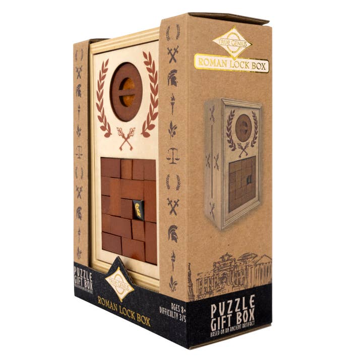 Project Genius - Wholesale Gift Bag Set/Pack - Roman Lock Box - Secret Gift Box Puzzle6