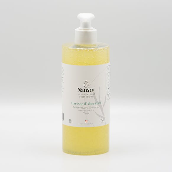 Caresse d'Aloe Vera: Gelée Nettoyante Illuminatrice pour la vente par Nansca