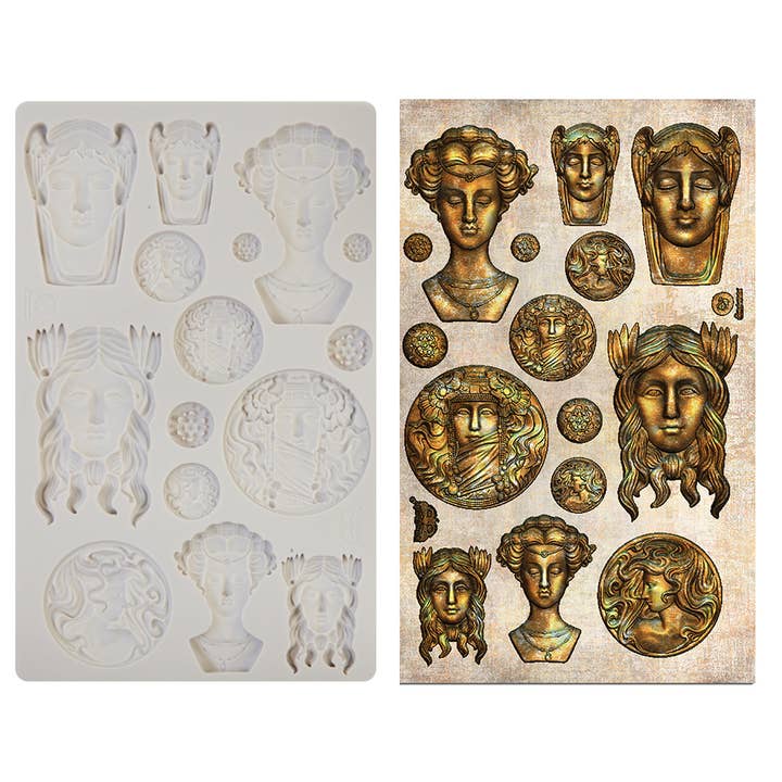 Moules Finnabair de Prima Marketing pour portraits vintage, 5 x 8 pouces pour la vente par Redesign with Prima