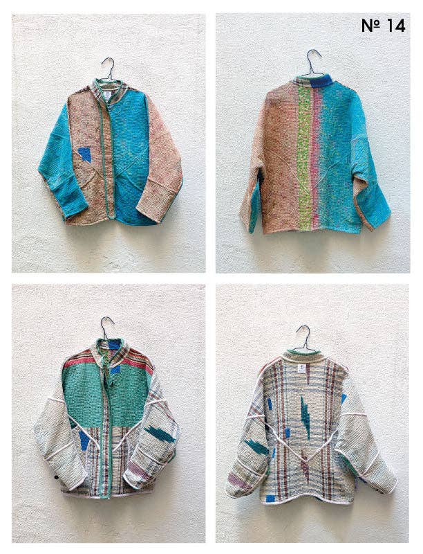 Indigo Collection - Wholesale Jacket - Women's - VINTAGE KANTHA JACKETS14