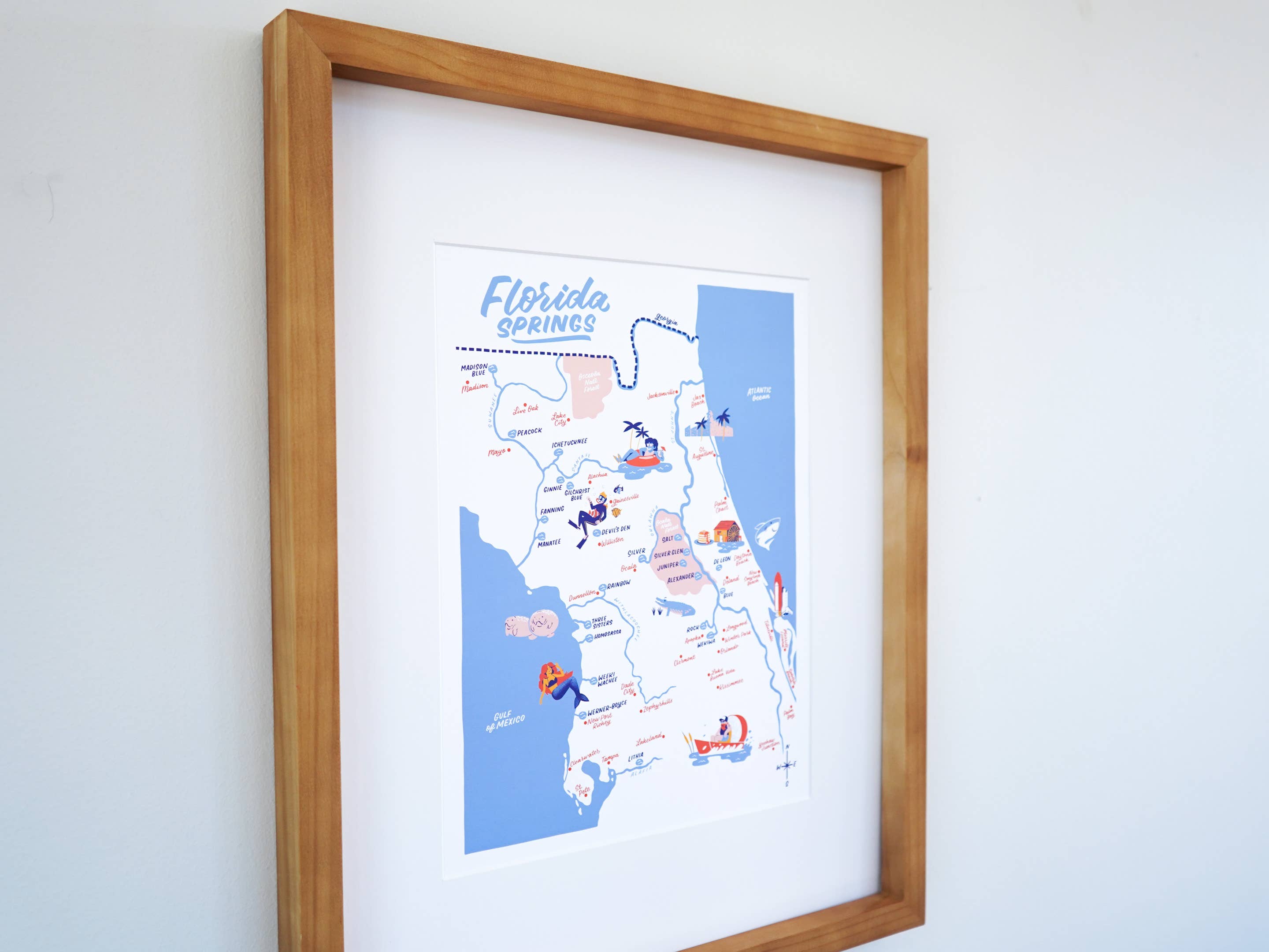 Little Known Goods - Wholesale Map - Florida Springs Map6