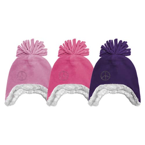 Girls' Bling Peace Microfleece Helmet Size 7-16 - 00483 and other Purchase Wholesale baby bling. Free Returns & Net 60 Terms on Faire trending on Faire.