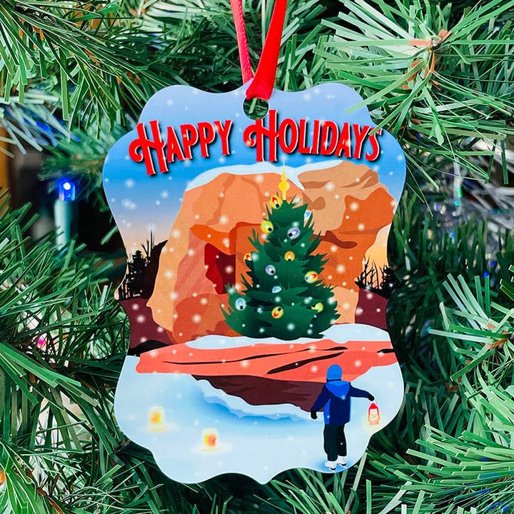 Holiday Ornament for wholesale by Bemused Creative