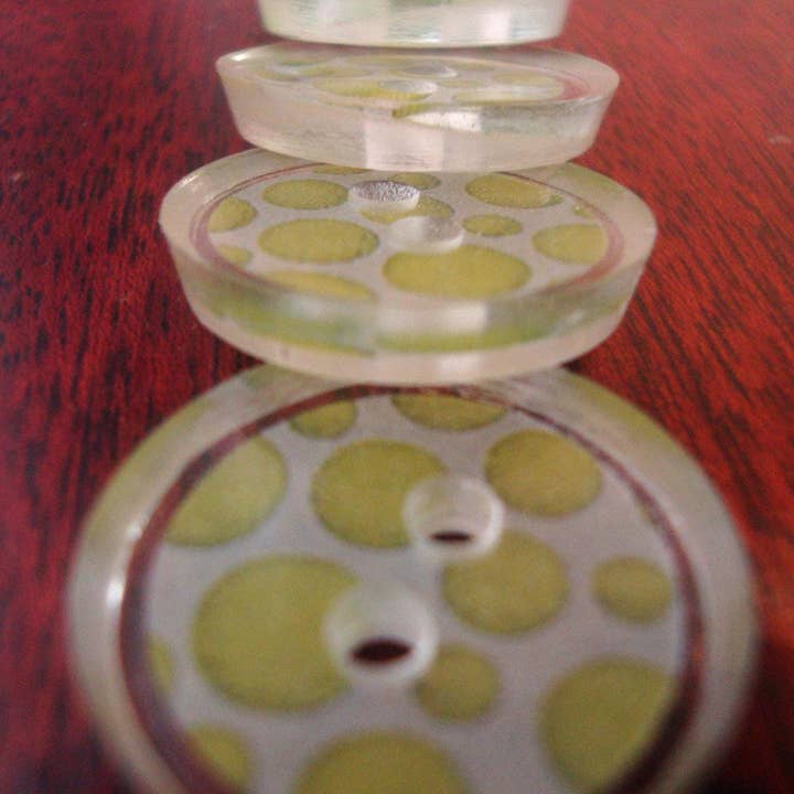 ButtonTHIS - Wholesale Sewing Button/Snap - Handmade Resin & Acrylic Buttons for Sewing and Crafts #21