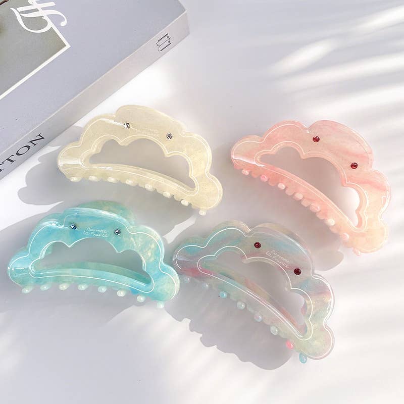 SoapElenGlen - Wholesale Hair Clip - Women's - Cute Cloud Shaped Hair Claws7