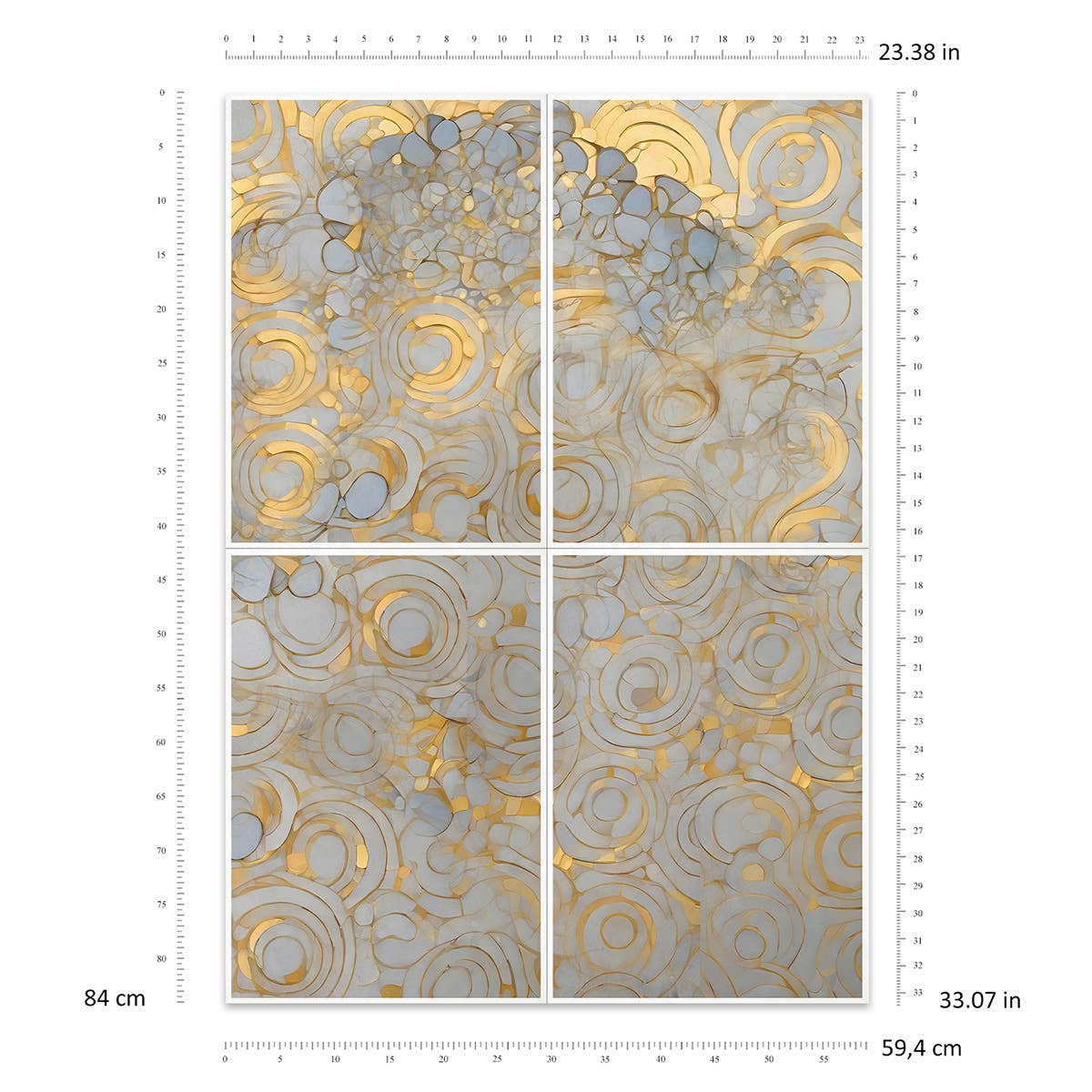 ITD Collection - Wholesale Craft Supplies - FPA1010 - Mulberry Paper for Crafts - A1 size in 4 pieces3