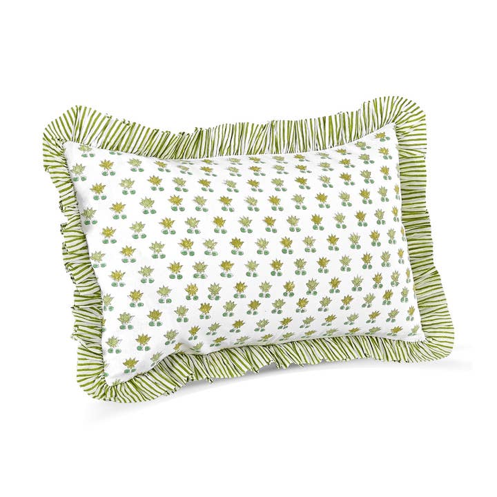 Capas de Almofada Decorativa - Flor Roseta por atacado de Cotton Print Club