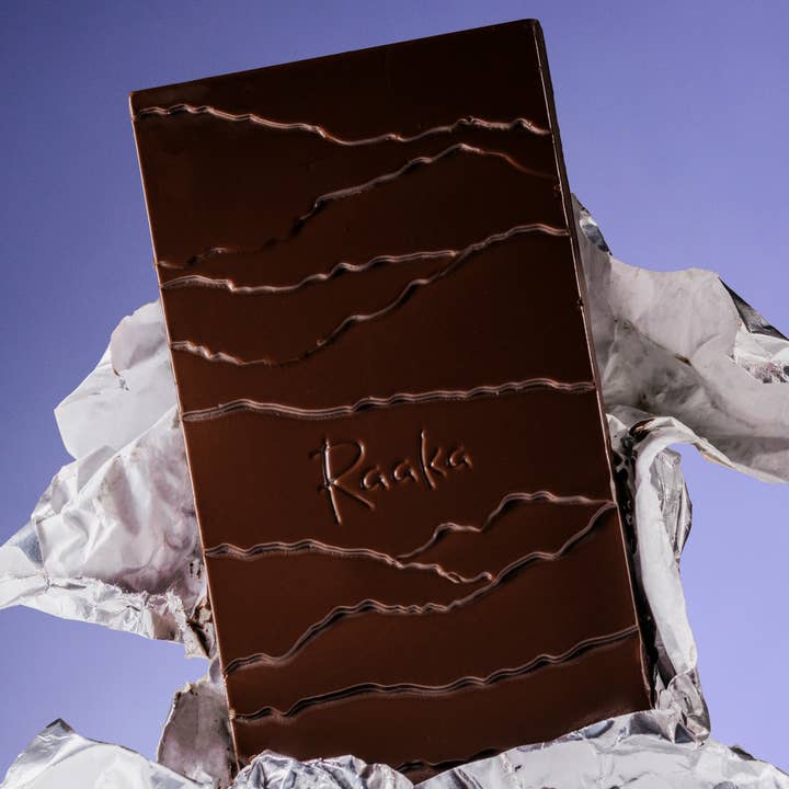 Raaka Chocolate - Wholesale Chocolate Bar - 68% Earl Grey Tea Chocolate - Spring Limited Batch4