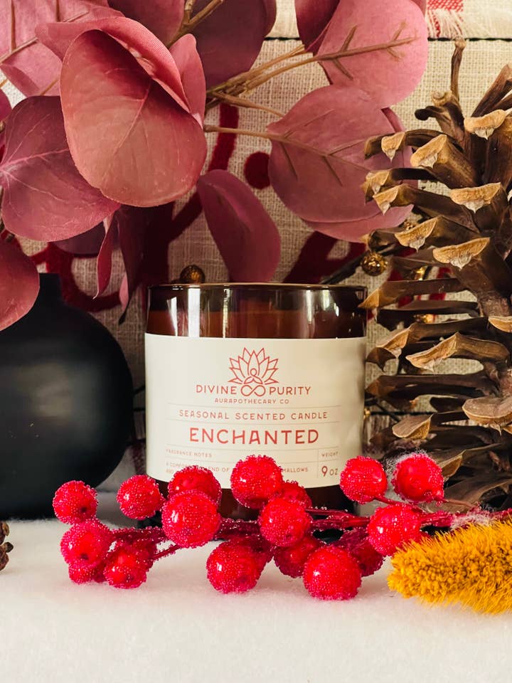 Enchanted Candle for wholesale by Divine Purity Aurapothecary, LLC