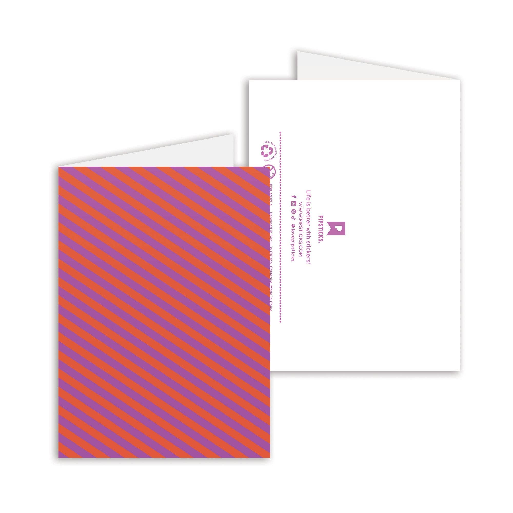 Pipsticks - Wholesale Stationery/Notecard Set - Happy Mail Medley Notecard Pack (12ct)15