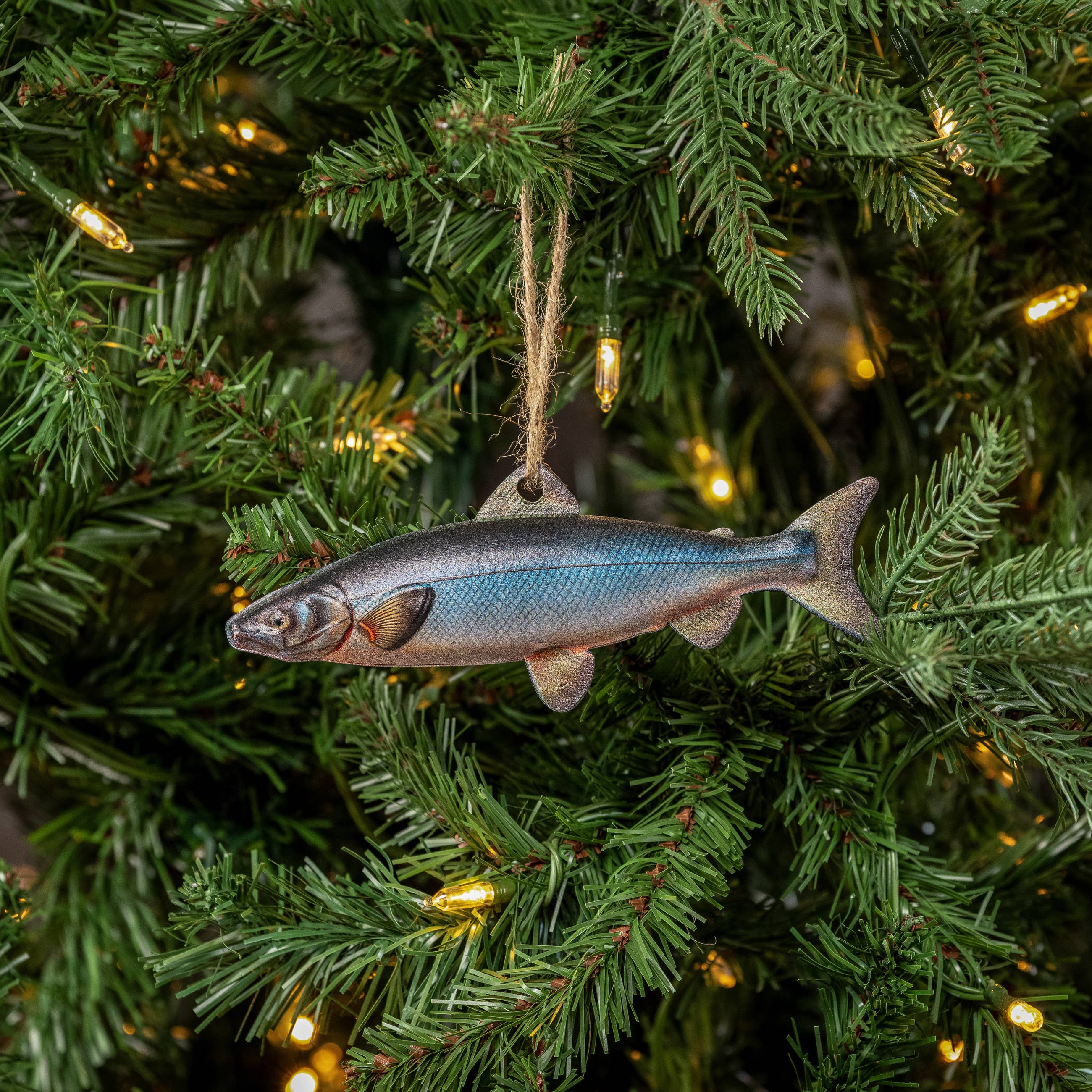 Ragon House - Wholesale Ornament - BLUE SALMON FISH ORNAMENT1