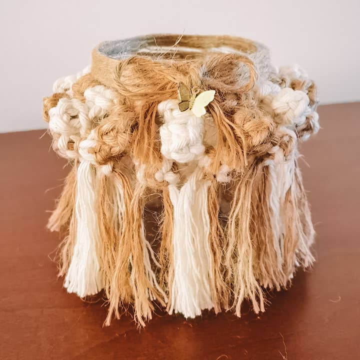 Zaumi Loop - Wholesale Accent/Desk Lamp - Jute lamp "Pipoquinhas"0